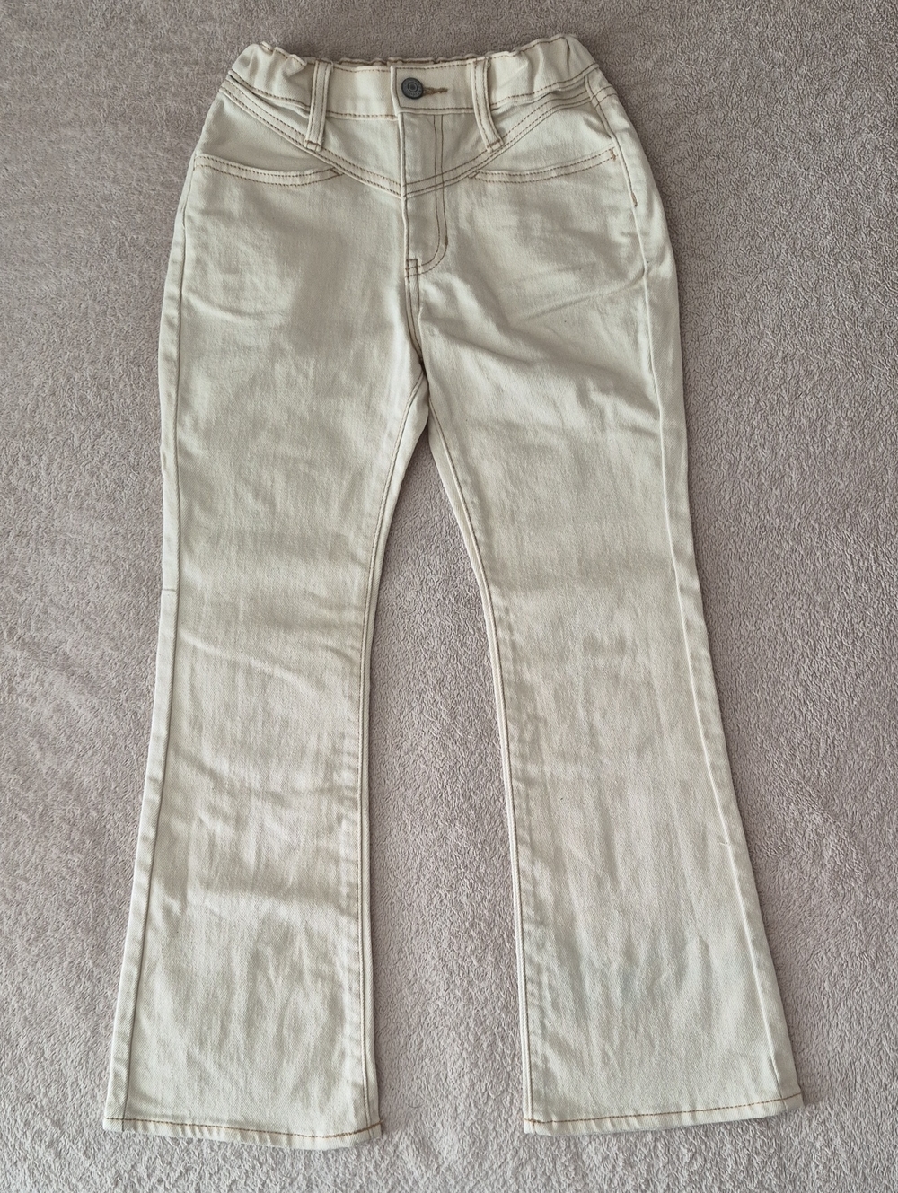 Old Navy Cream Flare Jeans for Kids